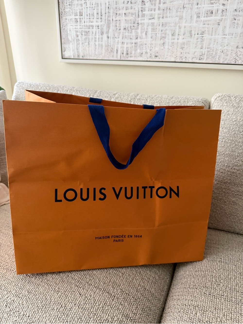 LV Paper Shopping Bag
